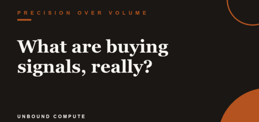 What are buying signals, really?