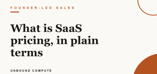 What is SaaS pricing, in plain terms